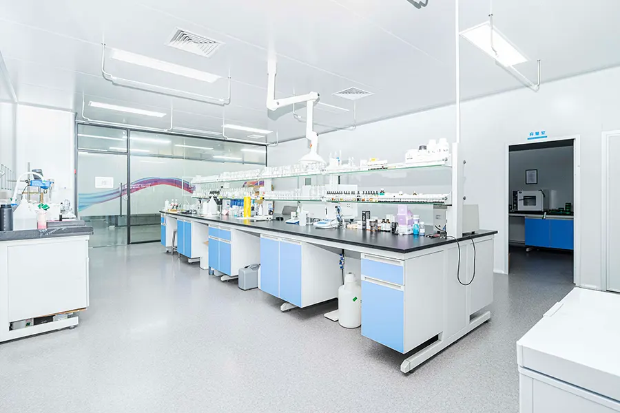 3 standardized R&D laboratories